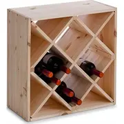 Zeller Koka vīna plaukts. 12 pudeles. Drewniany stojak na wino. butelek.