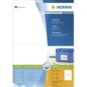 Герма Etiķete premium A4. balts. 100 lapas 4282 Herma Etykieta stron