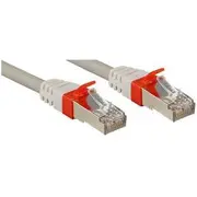 Линди plāksteris vadu Cat6A. S/Ftp. 20 m. pelēks 45359 Lindy Patchcord 20M. szary