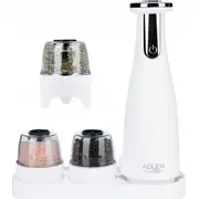 Adler garšvielu dzirnaviņas Usb White Ad 4449W Do przypraw na 3W1