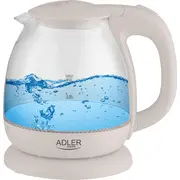 Adler tējkanna 1283C Beige Czajnik