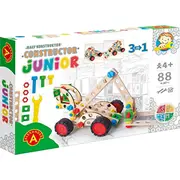 Alexander Mały Konstruktor Junior Krāvējs 88 elementi 2822 3W1 Forklift Truck