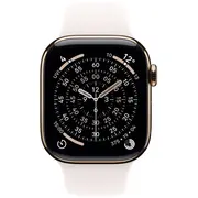 Apple Watch Series 11. Oled 42 mm digitālais 374 x 446 Px Skolas Ekrējs 5G Titan Wi-Fi Gps Cyfrowy px Ekran dotykowy Tytan