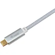 Aprīkot Usb-C Usb kabelis 3 m balts 128360 Kabel Equip
