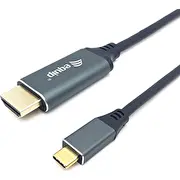 Aprīkot Av adapteri Usb-C - Hdmi 4K60Hz 2.00M sw Adapter Equip