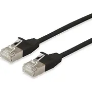 Aprīkot Patchkabel Cat6A S/Ftp 2Xrj45 7.00M sw Sstp Slim Equip
