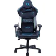 Aqirys spēļu krēsla hiperjons melns/pelēks/zils Fotel gamingowy Hyperion black/grey/blue
