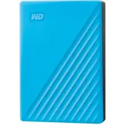 Ārējais cietais disks Wd My Passport 4Tb Blue Wdbpkj0040Bbl-Wesn Dysk Hdd Niebieski