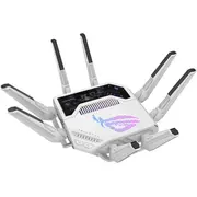 Asus Rog Rapture Gt-Be19000Ai maršrutētājs bezvadu 10 gigabitu Ethernet trīsjoslu 2.4 Ghz 5 6 Balts Router router bezprzewodowy Gigabit Tri-Band