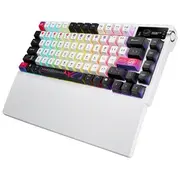 Asus teclado Rog nitrog x 75 Rgb White Teclado Azoth