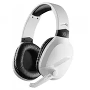 Austiņas ar mikrofona aizsargu Phantom Pro 7.1 bezvadu baltu Bluetooth Rf 2.4Ghz spēle Mikrofonem Defender bezprzewodowe Gra