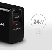 Axagon Acu-Qs24 lādētājs 2X Usb-A