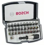 Bosch bit uzgaļu Komplektu 1/4 32 detaļas 2.607.017.319 Zestaw elementy