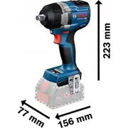 Bosch.key augšstilbi 1/2 Gds 18V-750 C solo Lb Ud.1/2 Solo 750Nm