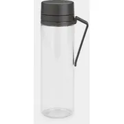 Brabantia izgatavo un paņem ūdens pudeli ar sietiņu tumši pelēku 148842 Make Take water bottle with strainer dark grey