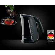 Braun Multiquick 3 Wk300Bk tējkanna Melna Czajnik Czarny