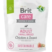 Brit Care Dog ilgtspējīgs pieaugušais vistas kukainis 1Kg Sustainable Adult Chicken Insect