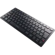Cherry Tas Kw 9200 Mini Wireless De-Layout tastatūra melna Klawiatura schwarz