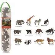 Collecta figūriņa Mazās Figurinās Mežas Dzīvnieku Komplekts Figurka Figurki Zestaw Dzikie