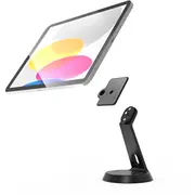 Compulocks Glidetab Aufstellung für Tablet Verriegelbar alumīnijs Švarcs Bildschirmgröße bis zu 27.9 cm Bis 11 zoll Thekenbereich. wandmontage Tablett verriegelbar Aluminium Schwarz Zoll Wandmontage