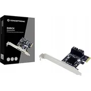 Conceptronic Pci Express karte 2 portu Sata Iii adaptera tīkla karte. intext Karta sieciowa Card 2-Port Adapt.