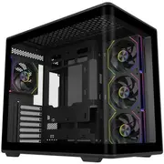 Cooler Master korpuss Elite 600 korpuss. Atx. caurspīdīga sānu siena. 4X 120 mm ventilators. melns Obudowa case Przezroczysta boczna. 120Mm Fan. Czarny