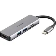 D-Link Usb-C stacija/replicators Dub-M530 Stacja/Replikator 5W1