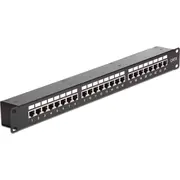 Delock 43295 ielāpu panelis 1U Panel krosowniczy
