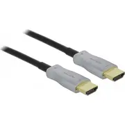 Delock Hdmi  Hdmi kabelis pelēks 85012 Kabel 15M szary