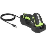 Delock Barcode-Scanner svītrkoda lasītāja rokas ierīce 120 skenējumi/sek. atšifrēts Bluetooth 4.1 Rf 433 Mhz Czytnik kreskowych Scans/Sek. zdekodowany Rf433