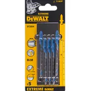 Dewalt finierzāģa asmens T tips Bim82X55Mm 5 gab. metālam Dt2054 Brzeszczot do wyrzynarek typ 5Szt. metalu