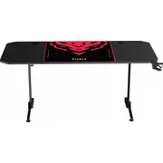 Diablo krēsli X-Mate 1600 melns 160 cmx75 cm galds Biurko Chairs Czarne