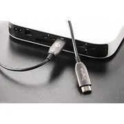 Digitus Hdmi Aoc hibrīda optiskās šķiedras kabelis. Uhd 8K. 60 m Hybrydowy kabel Aoc.