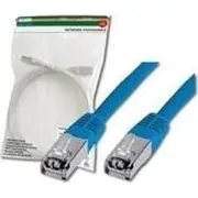 Digitus Patchcabel Cat5E Sf-Utp. 3M. zils Niebieski