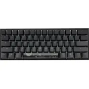 Ducky tastatūras mecha mini spēļu tastatatu. Mx-Silent-Red. Rgb-Led-Schwarz Klawiatura Mecha Mini Gaming Tastatur. Rgb-Led schwarz