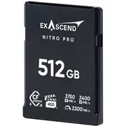 Exascend Nitro Pro Cfexpress B 512Gb atmiņas karte Karta