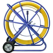 Extralink Kabeļa Velkšanas Stiens 8Mm 250M Stiklšķiedras tālvadības pults Stiem dzeltens Cable Pulling Rod Pilot szklanego Do Kabli