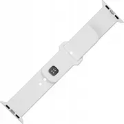 Fiksēta Fixed Silicone Sporty Strap silikona siksniņa priekš Apple Watch Ultra/Ultra 2 49Mm balta Drošības garantija. Vienkāršas nomaksas. Bezmaksas piegāde no 170 Pln. silikonowy pasek do Gwarancja Proste raty. od