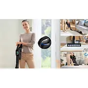Bosch Unlimited 10 Propower Bcs1051Pow vertikālais putekļsūcējs Odkurzacz pionowy