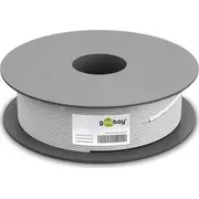 Goobay 77624 Cat 6 āra tīkla kabelis. S/Ftp Pimf. melns Outdoor network cable. black