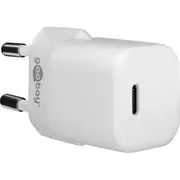 Goobay lādētājs Usb-C Pd Nano ātrais 20 W balts Szybka