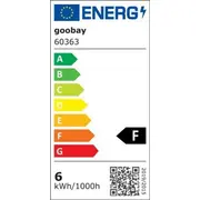 Goobay Led lupas galda lampa ar pamatni. 6 W 60363 Lampka biurkowa Lampa lupa podstawa.