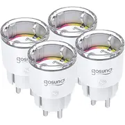 Gosund Smart Zigbee Ep2-Z ligzda Četri gabali 10A Inteligentne gniazdko cztery sztuki