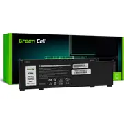 Green Cell Battery 266J9 0M4Gwp Dell G3 15 3500 3590 G5 5500 5505 Inspiron 14 5490 Bateria do