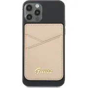 Guess maka kartes slots Guwmssaslgo Magsafe Saffiano zelts/zelts Na karty Wallet Card Slot