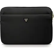 Guess trīsstūra logotips 13 korpusa melns Etui Triangle Logo Czarny