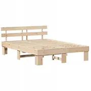 Gultas rāmis ar galvgali 140X200 cm priedes masīvkoks Lumarko Rama lite drewno sosnowe