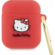 Hello Kitty Hkap23Dkhsf Airpods Pro 2 2022/2023 vāka fuksijas/fūsijas silikona 3D Head iegāde Sourcing cover fuchsia/fuschia Silicone