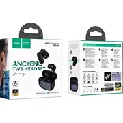 Hoco Eq20 Tws bezvadu Bluetooth austiņas ar Anc un Enc melnas Bezprzewodowe Czarne