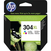 Hp Ink Original 304Xl trīskrāsu tintes kasetne N9K07AeUus Tusz Oryginalny atramentowy